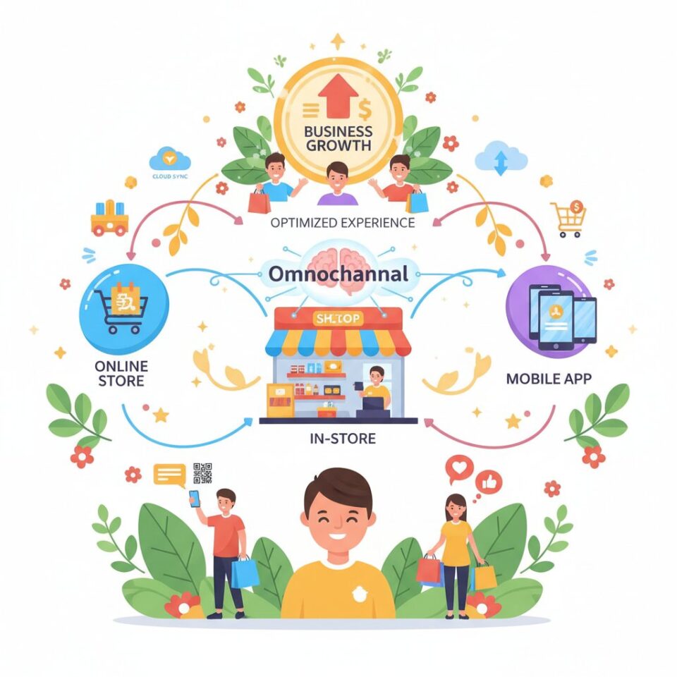 Featured image for Lợi ích của Omnichannel: Nâng tầm trải nghiệm & doanh thu